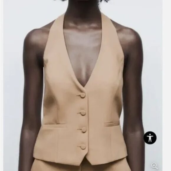 NWT Jason Wu Halter Vest Size Large - Picture 1 of 5